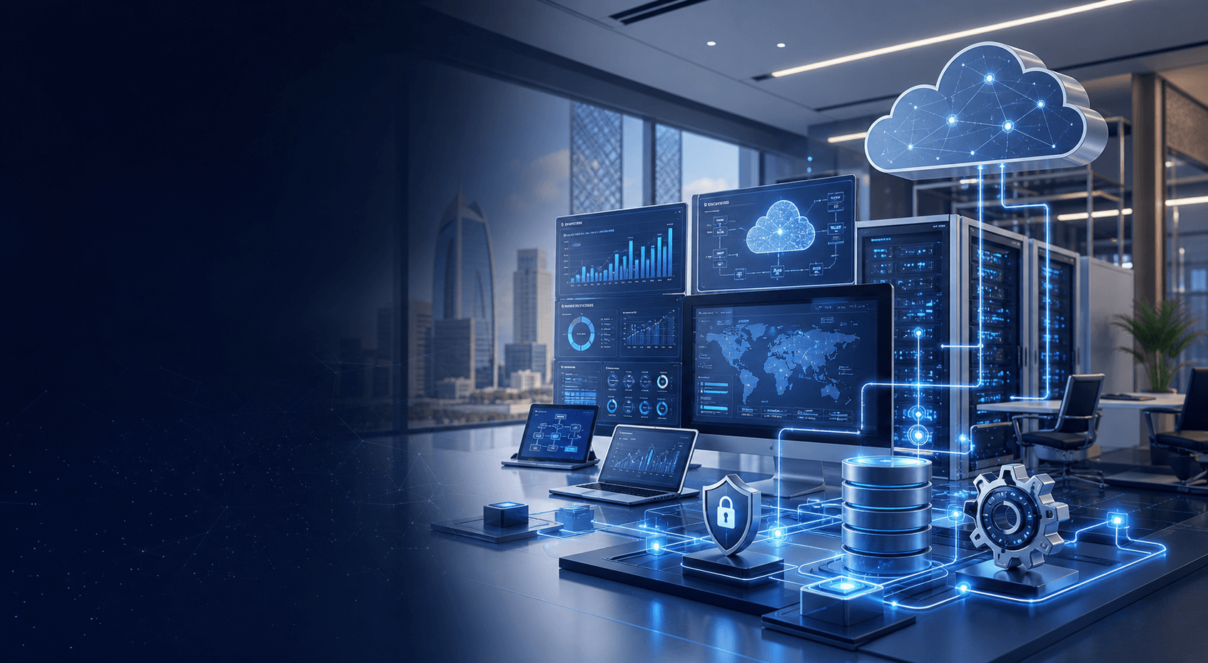 Primex digital operations environment with cloud, security and data infrastructure
